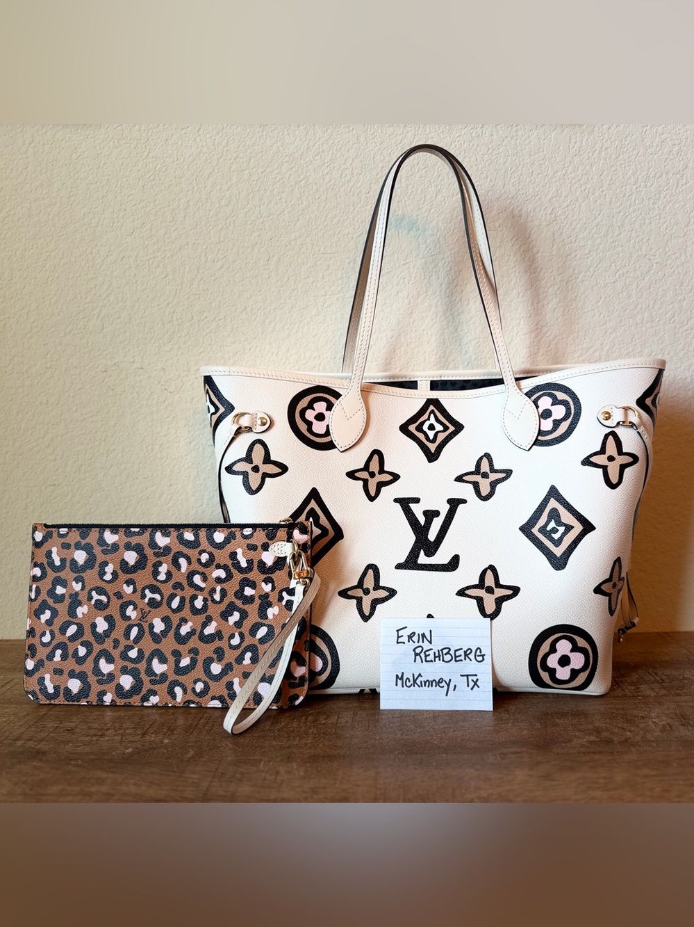 LOUIS VUITTON WILD AT HEART NEVERFULL MM - RETIRED